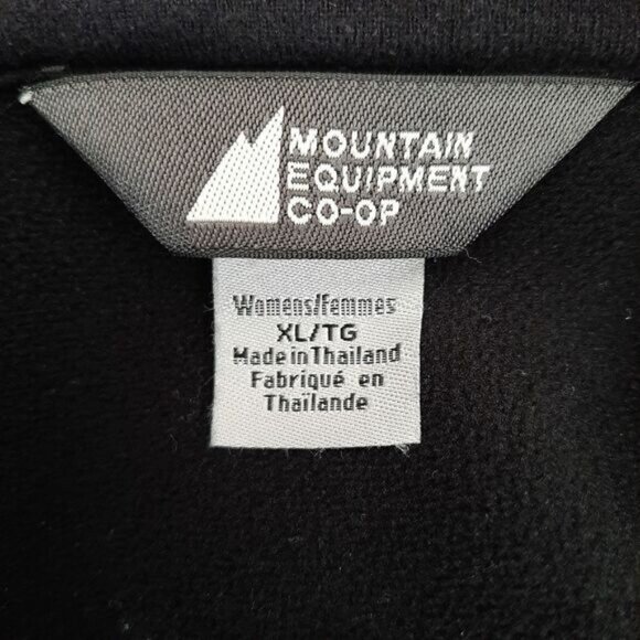MEC Polartec Full-Zip Fleece Vest Black Sz XL - Picture 10 of 11